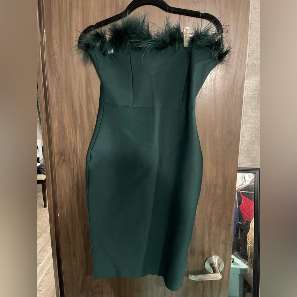 Green Cocktail Dress